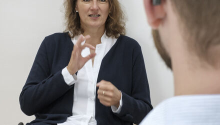 Sprechstunde für schwerhörige Menschen