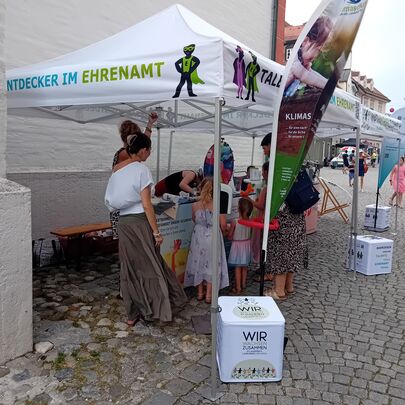 5. Freiwilligenmesse auf dem Veitsmarkt in Landsberg am Lech