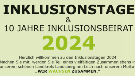 Inklusionstage 2024: Das Programm auf unserer Internetseite