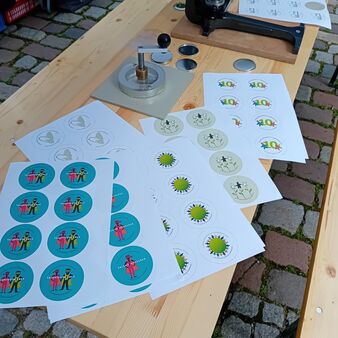 Informativ, aktiv und kreativ auf dem Veitsmarkt