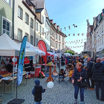 3. Freiwilligenmesse auf dem Kreuzmarkt in Landsberg am Lech