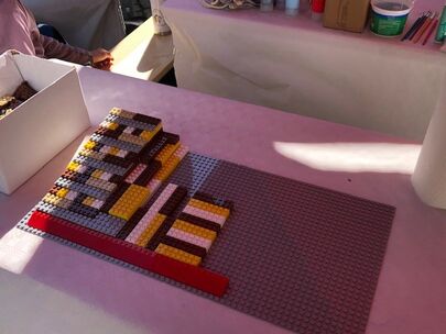 Kreuzmarkt am Georg-Hellmair-Platz in Landsberg am Lech