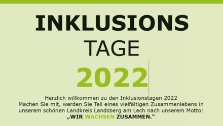 Inklusionstage 2022: Das Programm auf unserer Internetseite